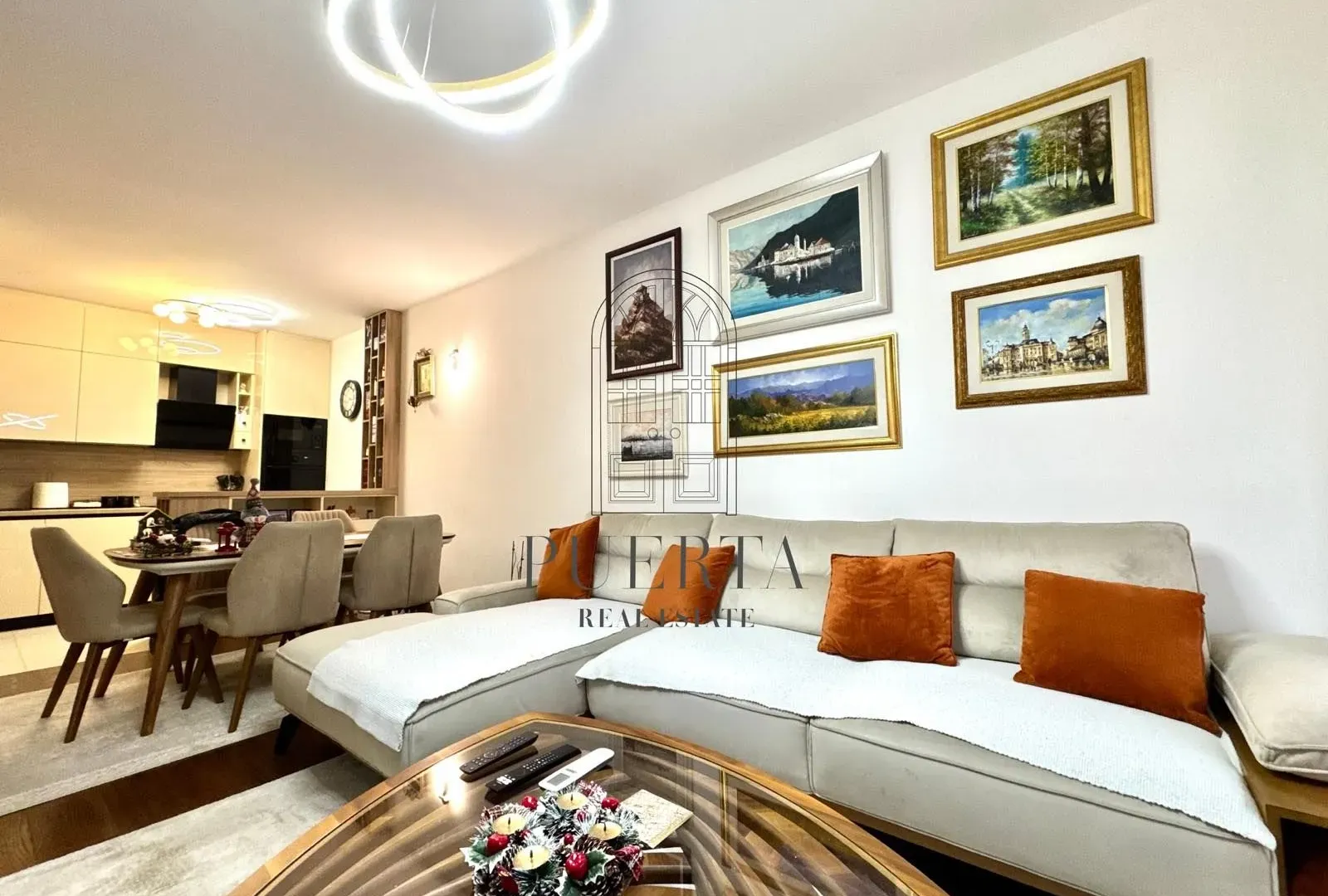 Rent, two bedroom apartment, 69m², Master Kvart, Podgorica