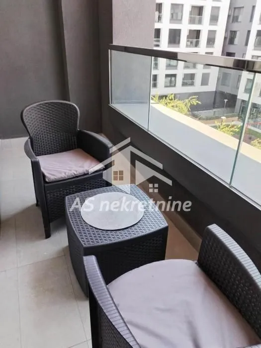 Rent, two bedroom apartment, 52m², Novi Beograd Blok 65, Novi Beograd Sve Podlokacije
