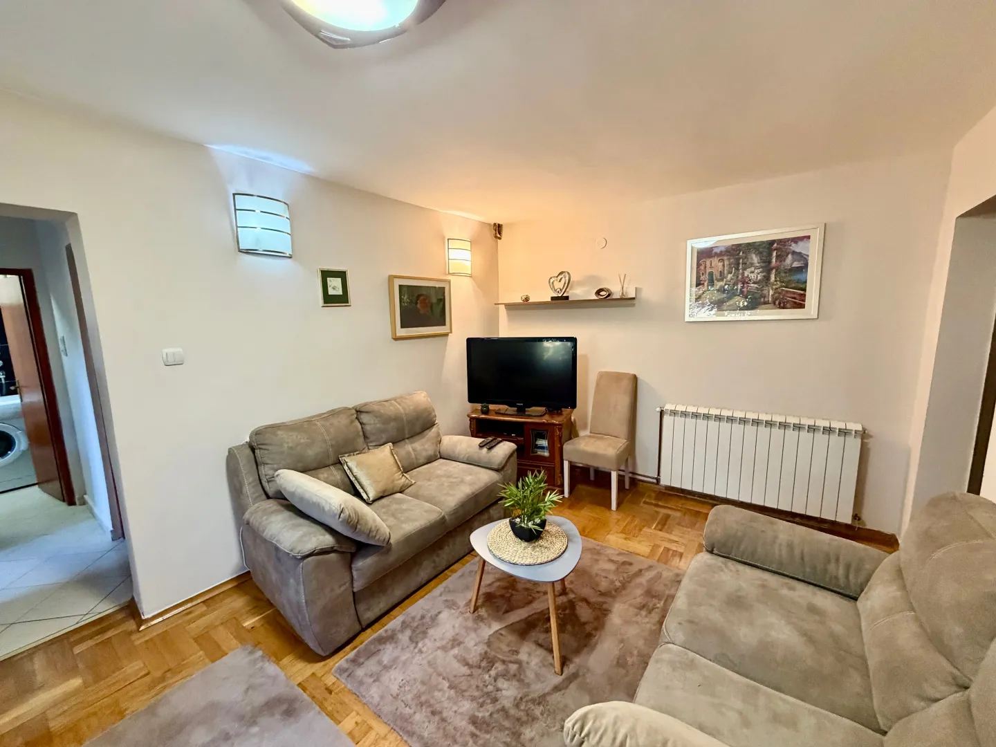 Rent, one bedroom apartment, 45m², Zabjelo, Podgorica