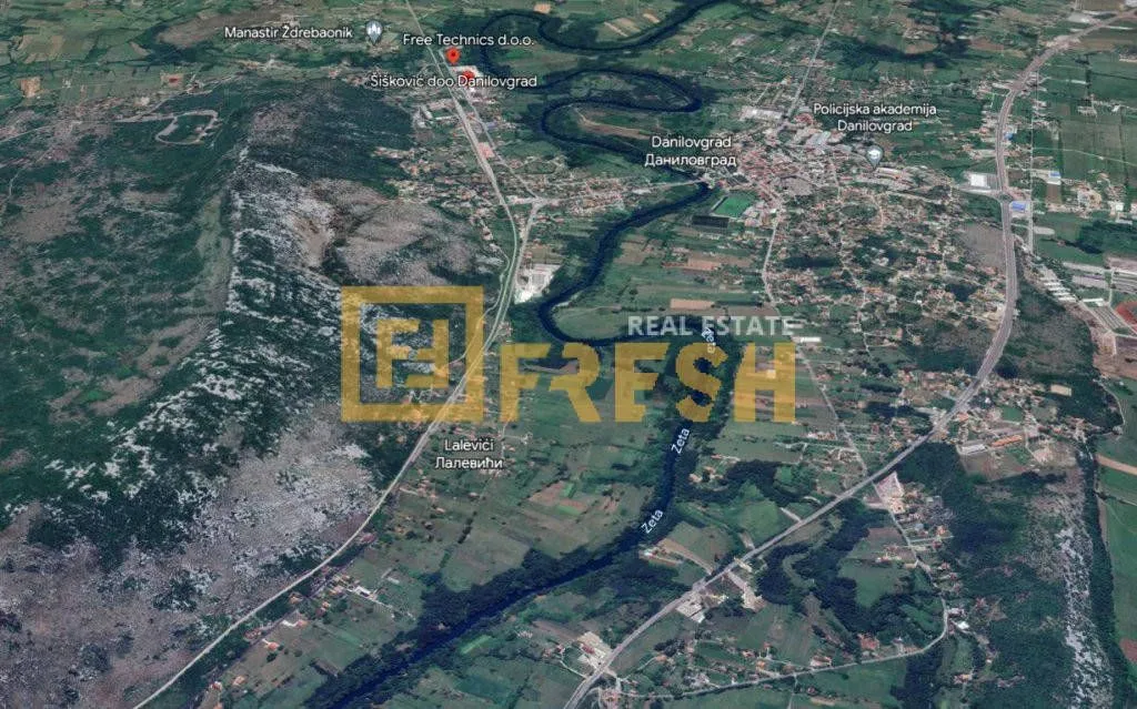 Sale, land lot, 2815m², Danilovgrad, Crna Gora