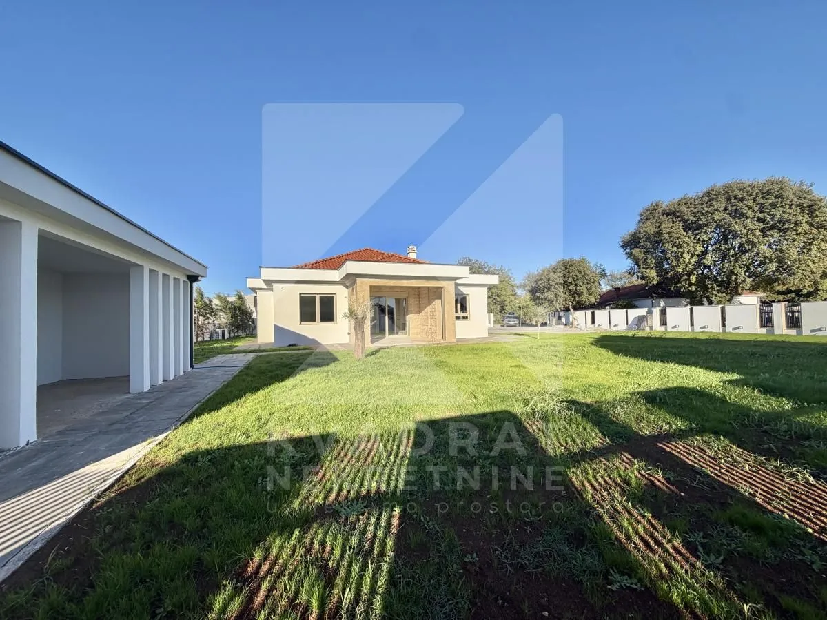 View of the yard and the exterior of the house with a lawn.