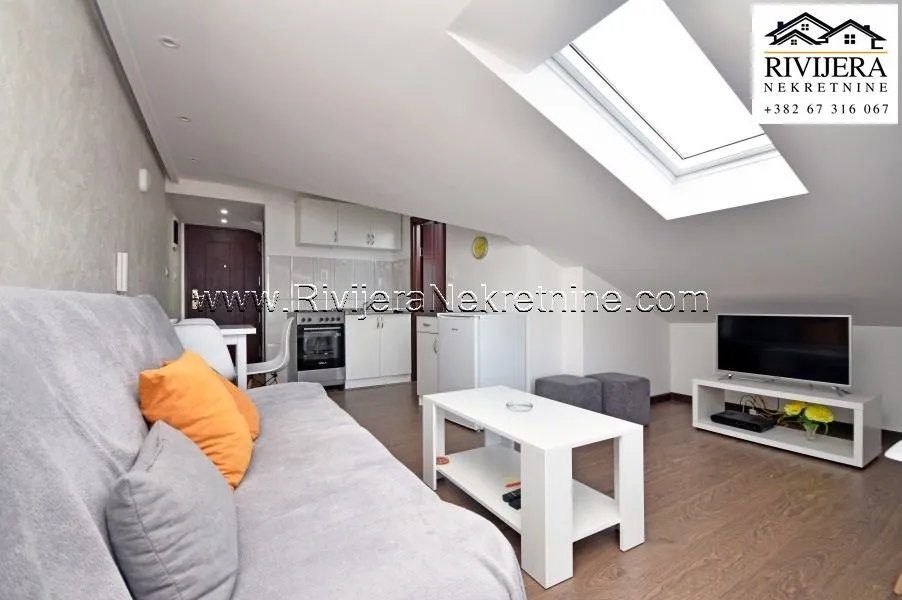 Prodaja, jednosoban stan, 29m², Bijela, Herceg Novi