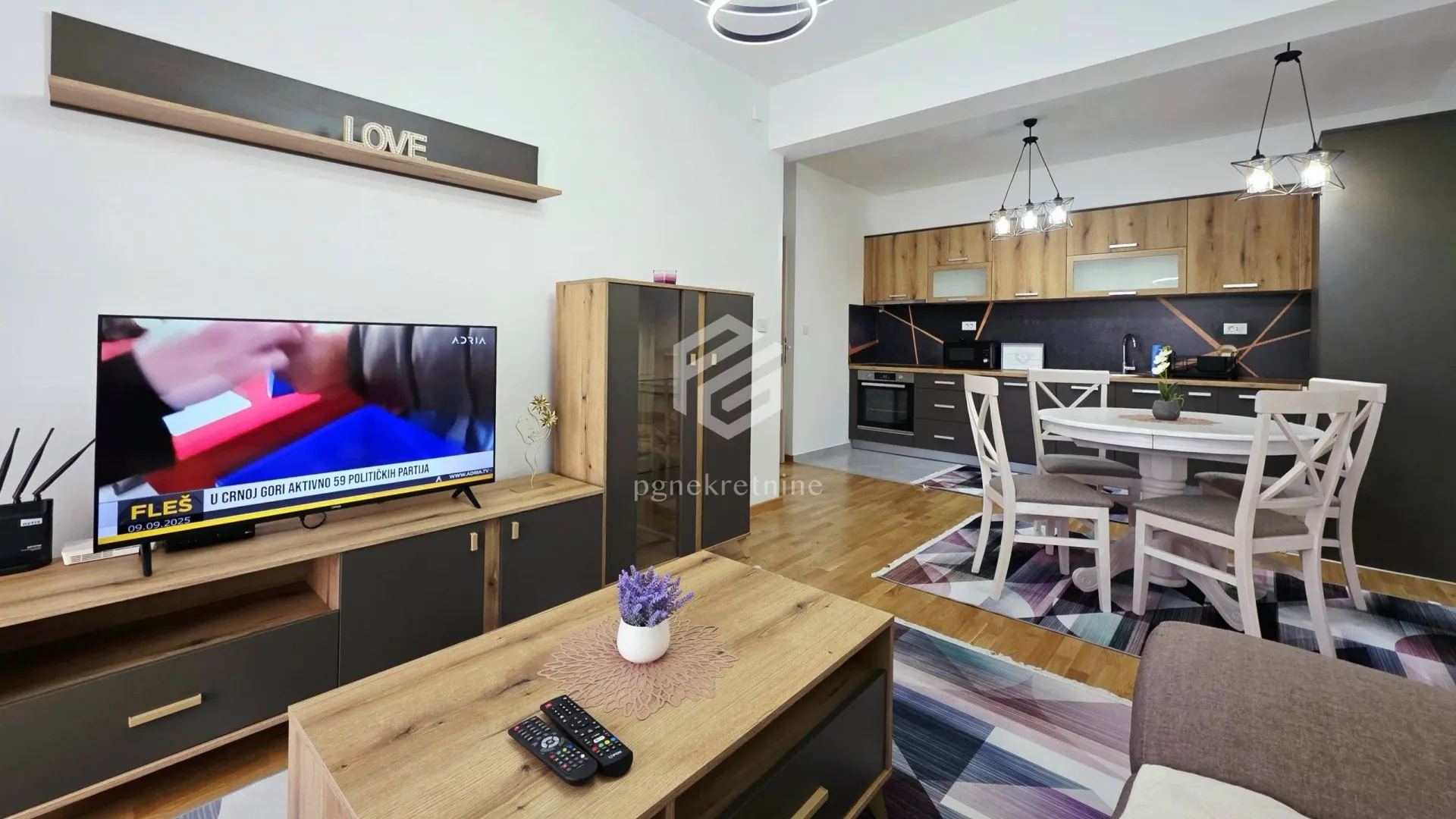 Rent, two bedroom apartment, 68m², Stara Varoš, Podgorica