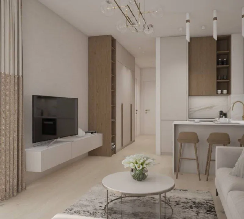 Sale, studio apartment, 41m², Bečići, Budva