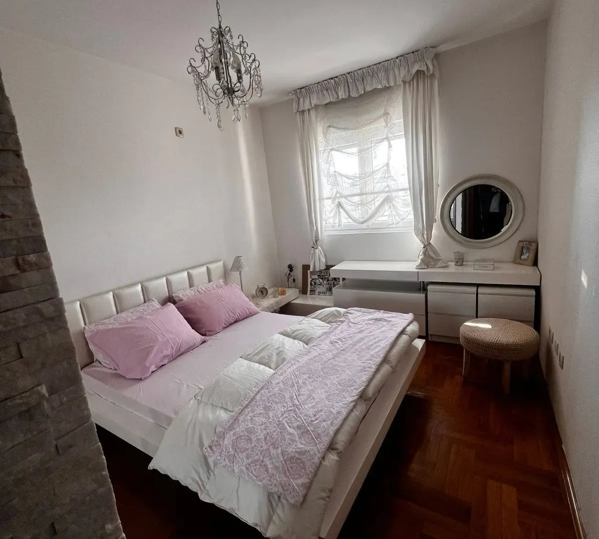 Rent, one bedroom apartment, 54m², Pobrežje, Podgorica