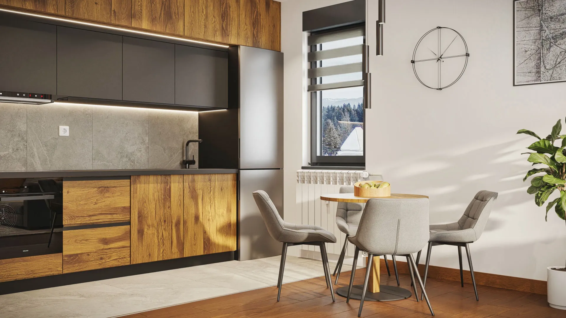 Sale, two bedroom apartment, 48m², Centar, Žabljak