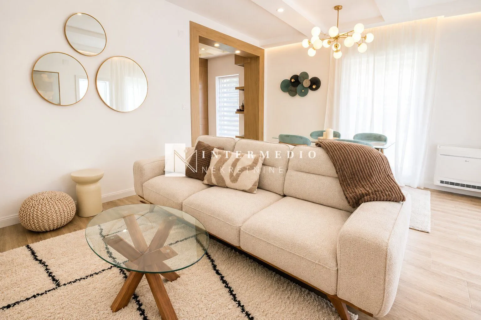 Rent, three bedroom apartment, 100m², Zelenika, Podgorica