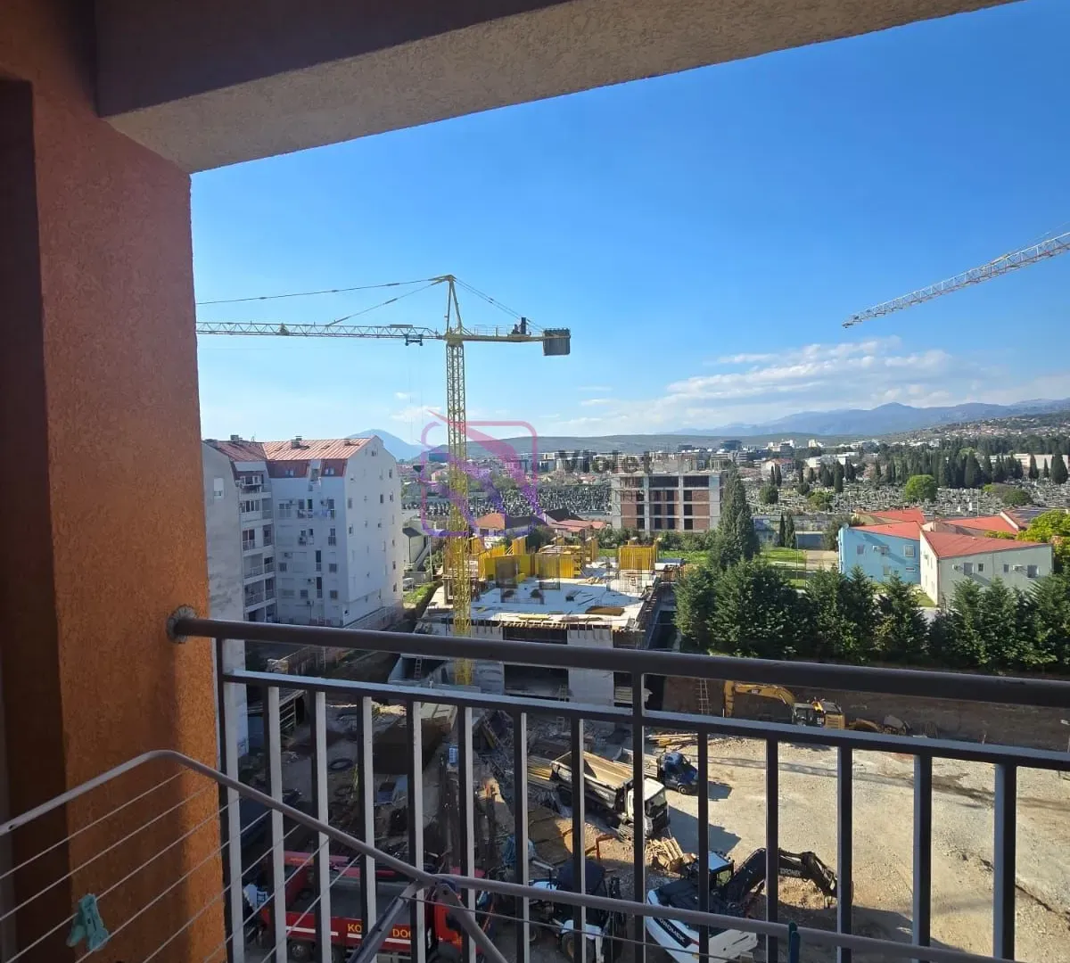 Rent, one bedroom apartment, 46m², Zabjelo, Podgorica