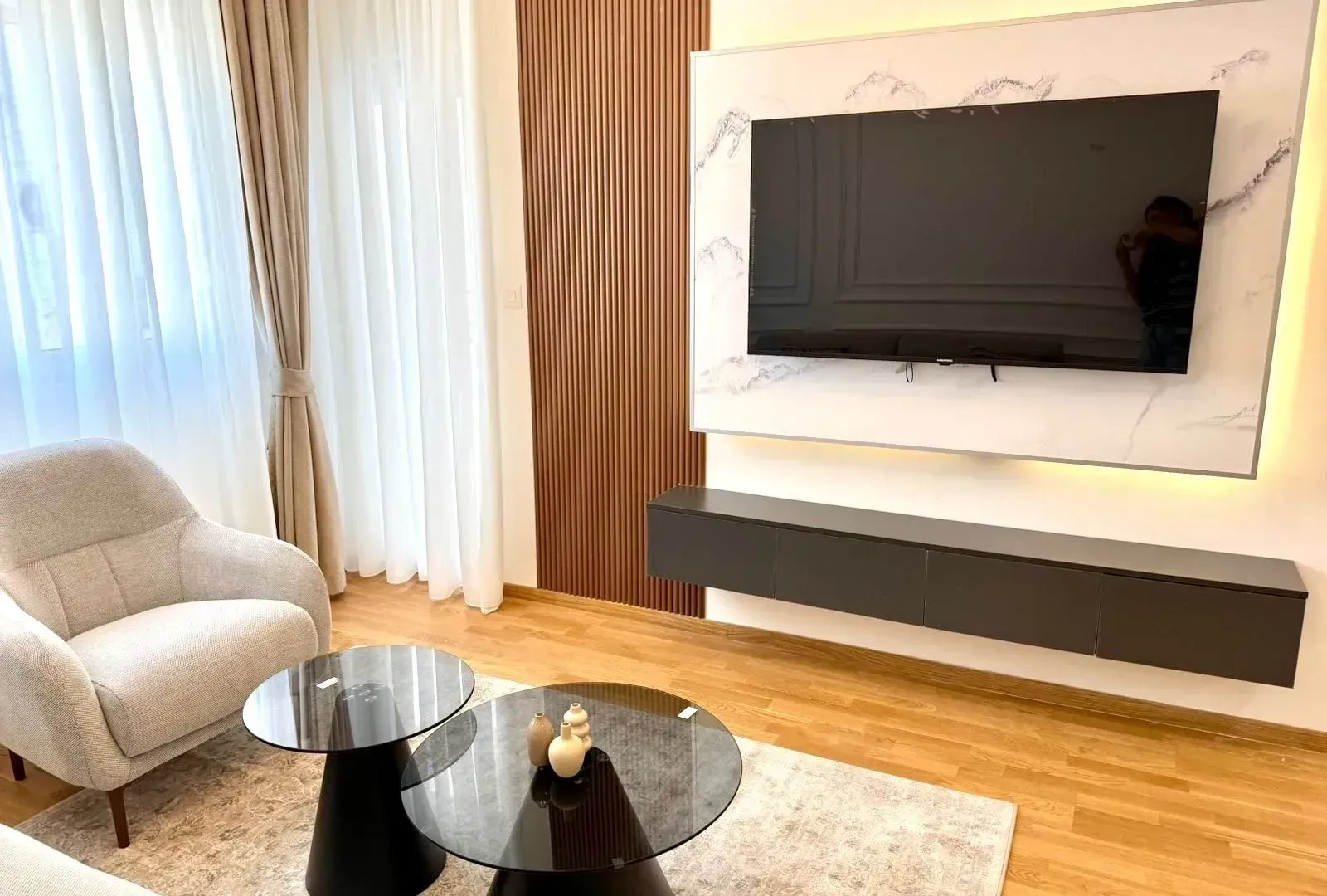 Izdavanje, jednosoban stan, 46m², Zabjelo, Podgorica