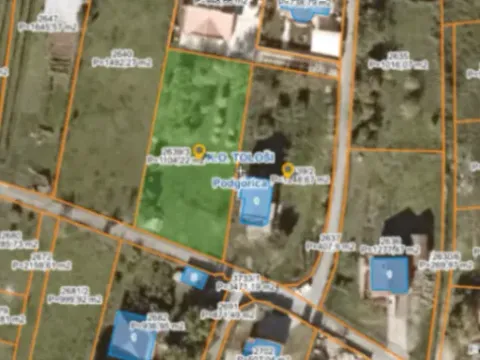 Prodaja, plac, 1104m², Tološi, Podgorica