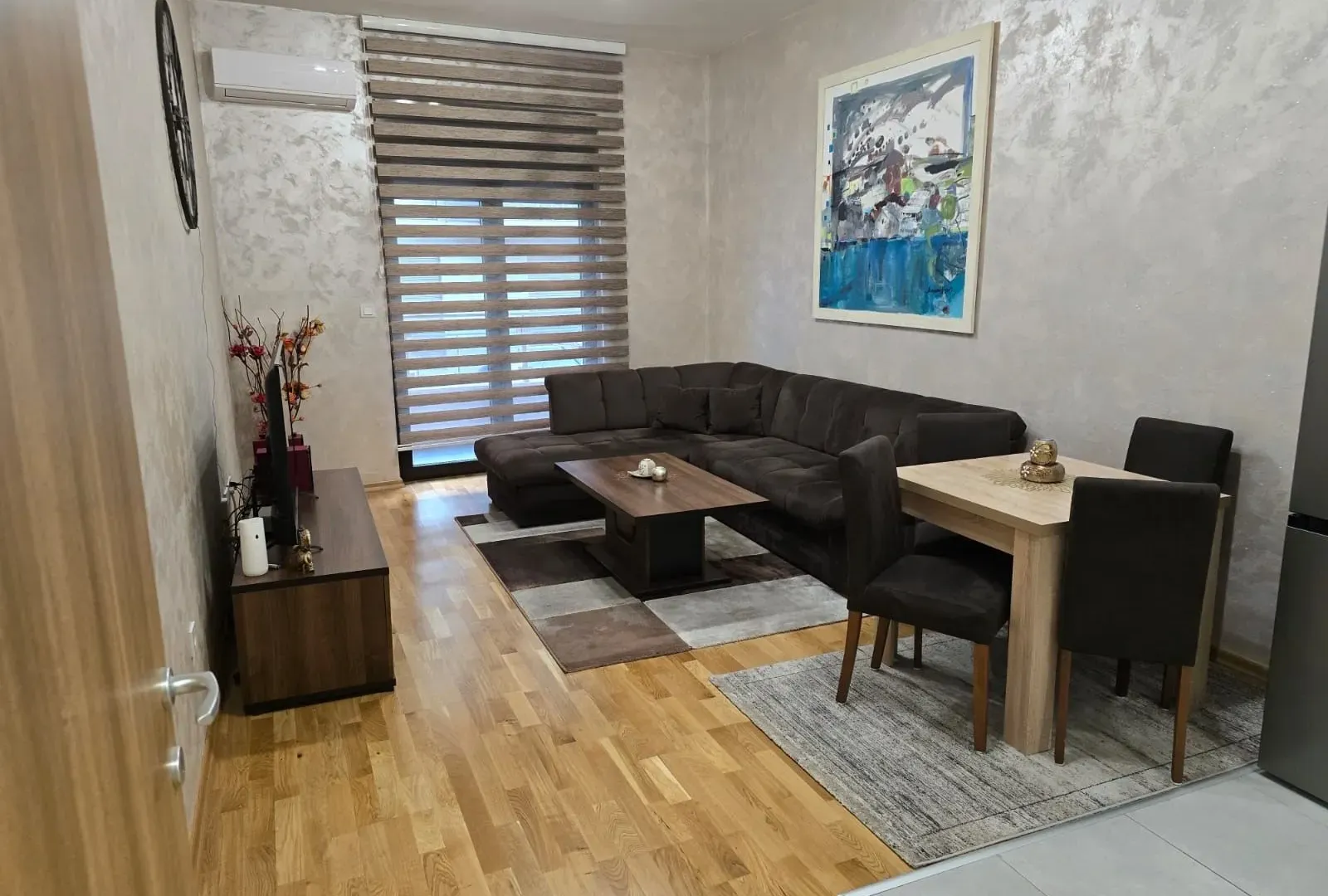 Rent, one bedroom apartment, 54m², Zabjelo, Podgorica