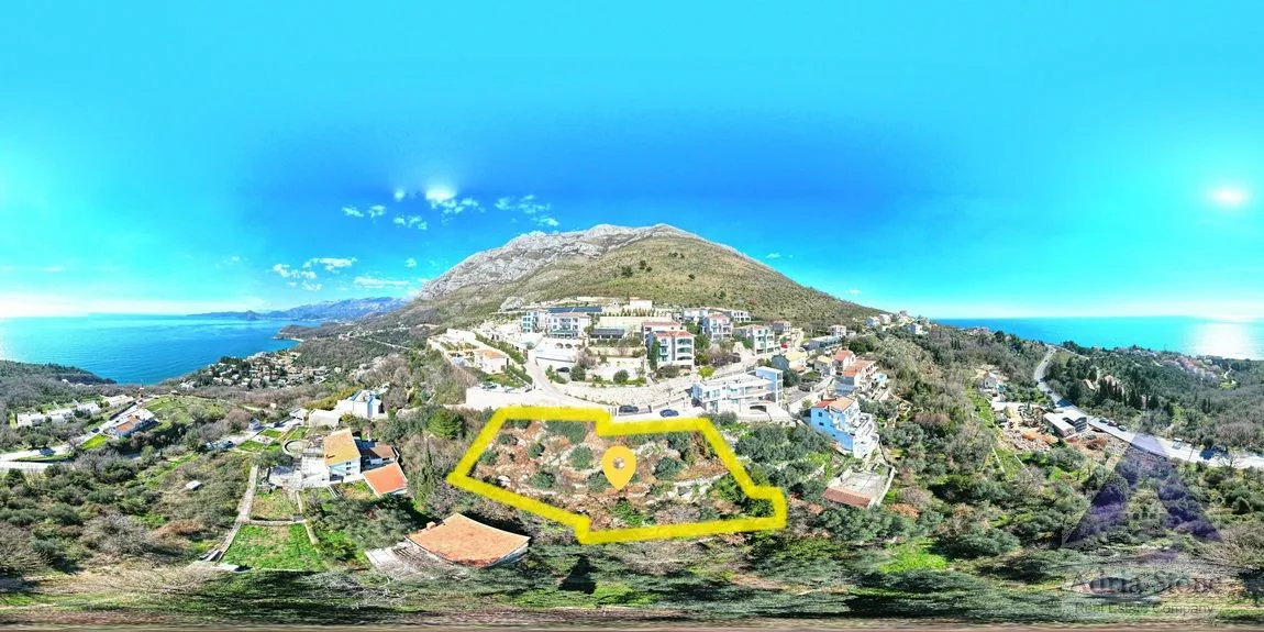 Prodaja, plac, 1254m², Reževići, Budva