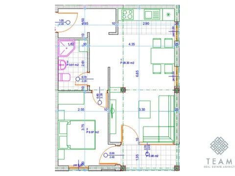 Prodaja, jednosoban stan, 47m², Central Point, Podgorica - image 3