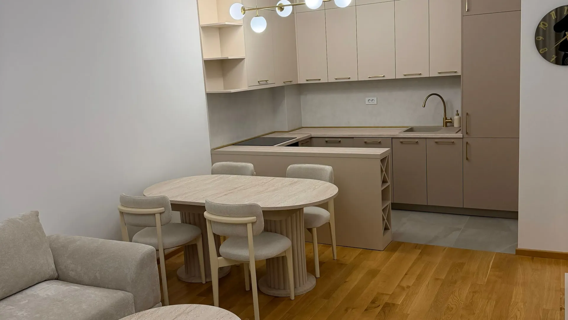 Rent, one bedroom apartment, 49m², Zabjelo, Podgorica