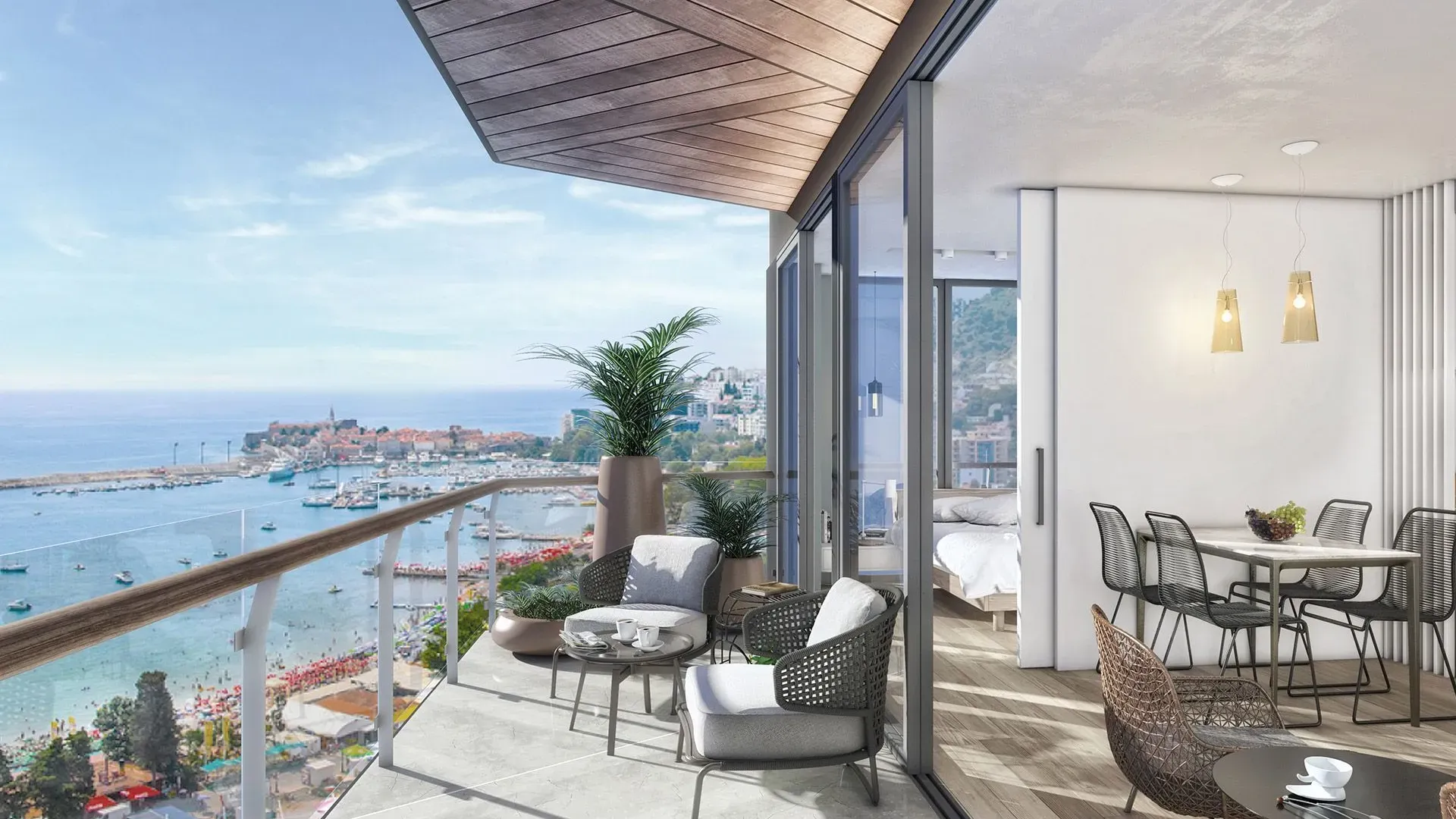 Prodaja, dvosoban stan, 84m², Budva, Crna Gora