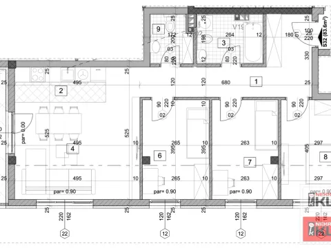 Prodaja, četvorosoban stan, 84m², Telep, Novi Sad Sve Podlokacije