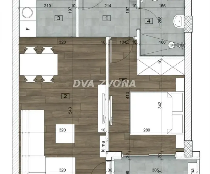 Prodaja, dvosoban stan, 42m², Telep, Novi Sad Sve Podlokacije