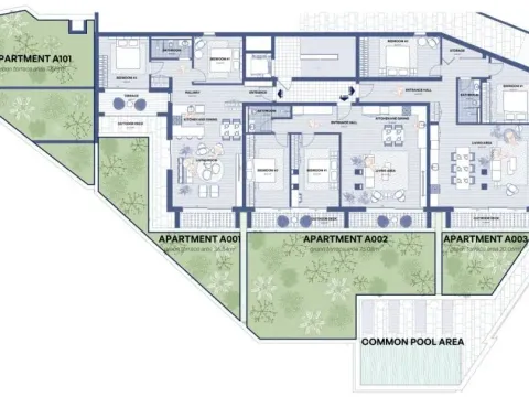 Prodaja, dvosoban stan, 76m², Pržno, Budva - image 17