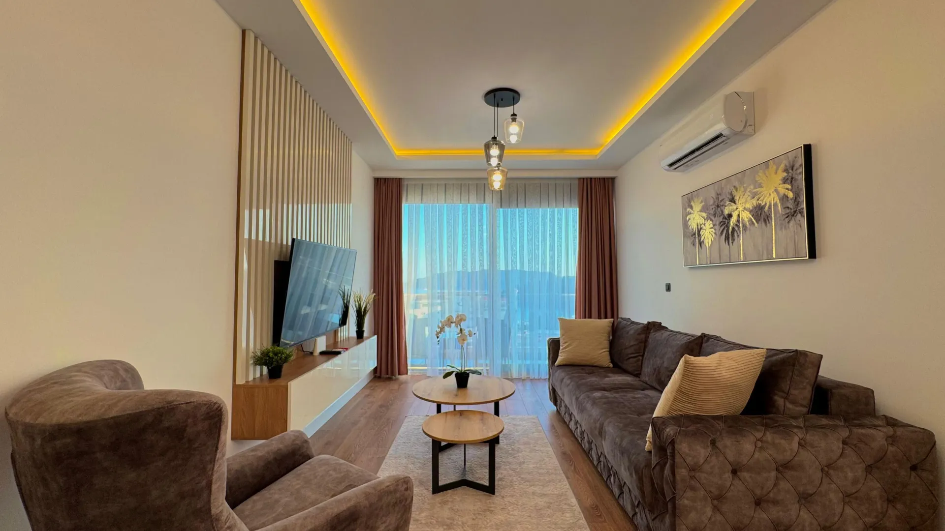 Rent, four bedroom apartment, 57m², Bečići, Budva