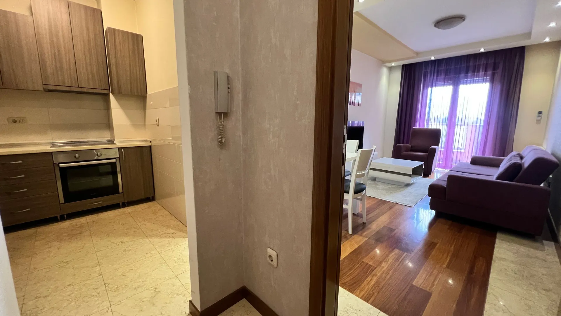 Rent, one bedroom apartment, 51m², Centar, Podgorica