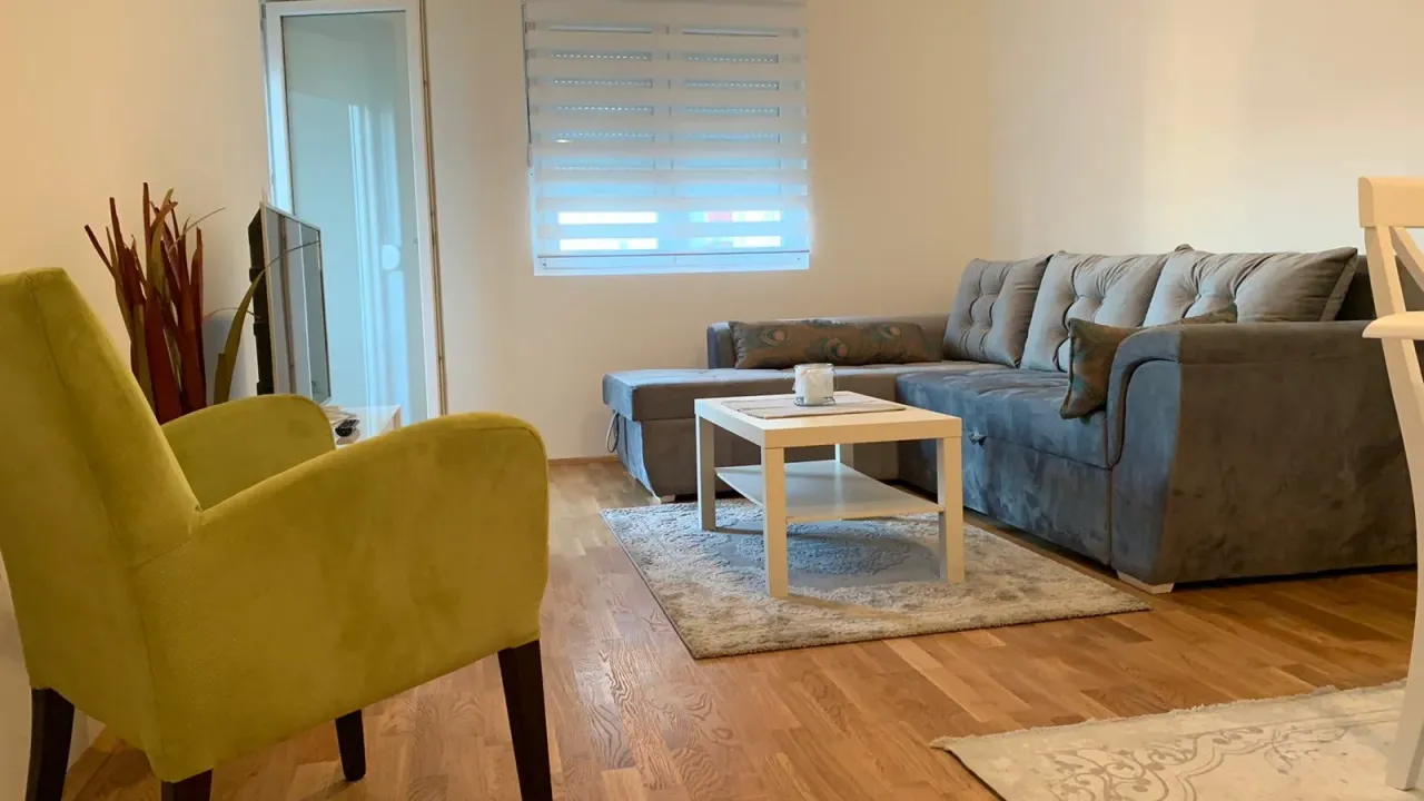 Rent, one bedroom apartment, 48m², Stari Aerodrom, Podgorica