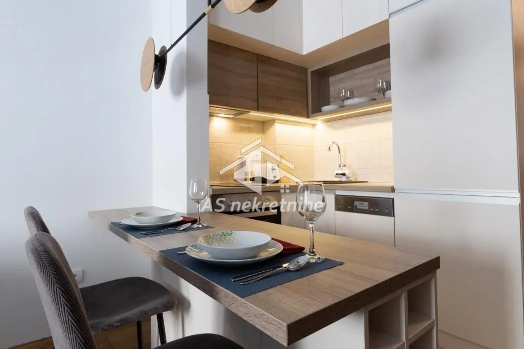 Rent, one bedroom apartment, 37m², Čubura, Beograd