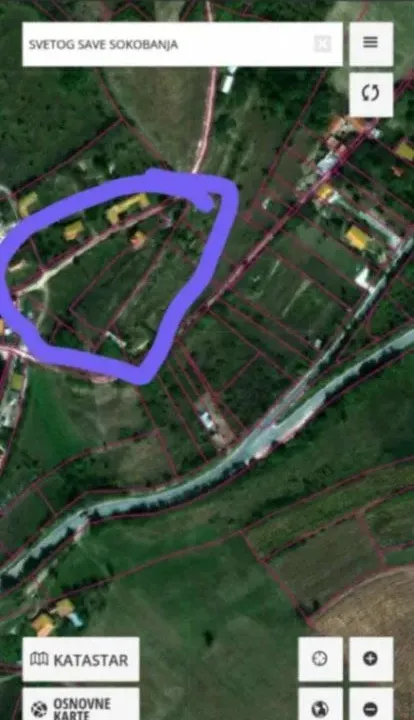 Prodaja, plac, 1100m², Čair, Sokobanja