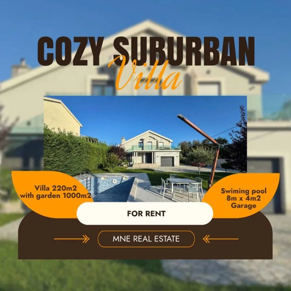 Izdavanje, kuća, 230m², Vranići, Podgorica