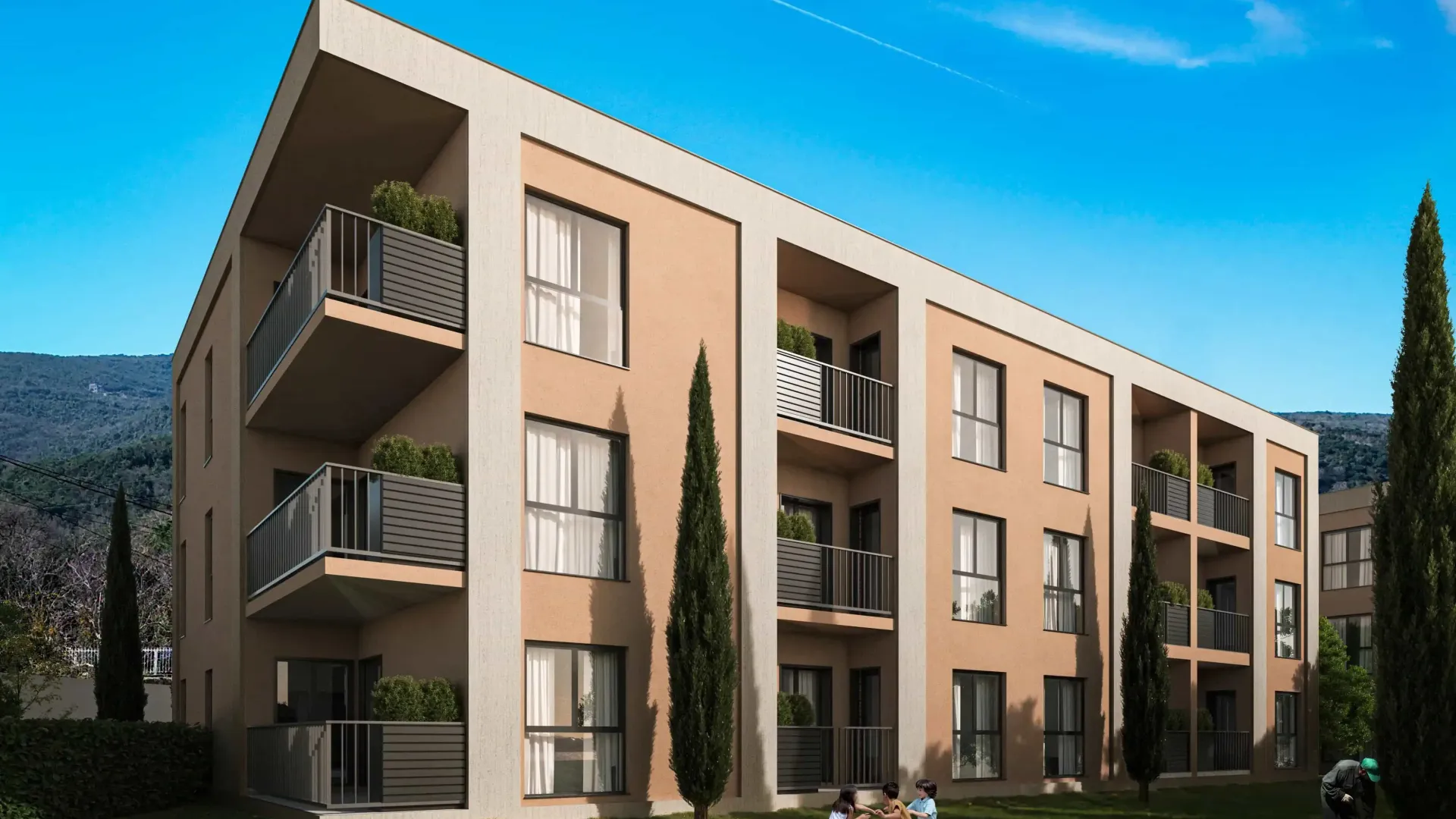 Prodaja, jednosoban stan, 49m², Radanovići, Kotor