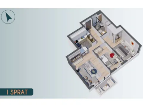 Prodaja, trosoban stan, 67m², Altina, Beograd - image 10