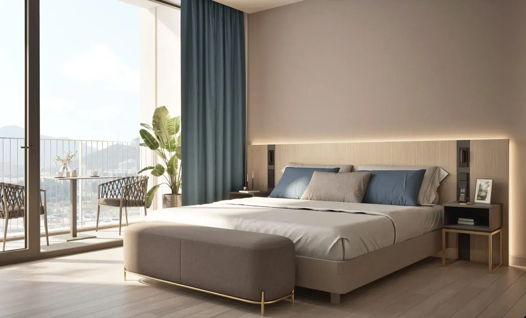 Sale, one bedroom apartment, 58m², Bečići, Budva
