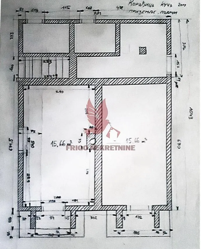 Sale, house, 92m², Koraćica, Mladenovac