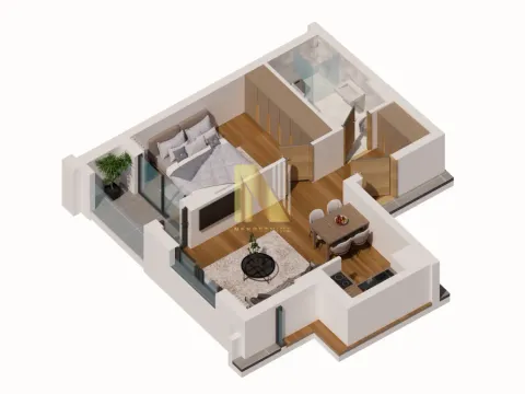 Prodaja, dvosoban stan, 39m², Centar, Novi Sad - image 2