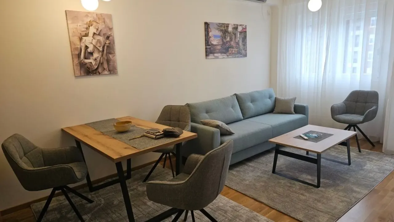 Rent, one bedroom apartment, 41m², Zabjelo, Podgorica