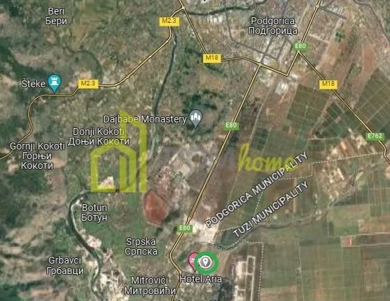 Prodaja, plac, 5161m², Zeta, Podgorica
