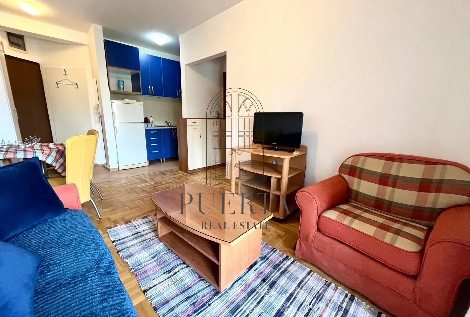 Rent, one bedroom apartment, 37m², Stari Aerodrom, Podgorica