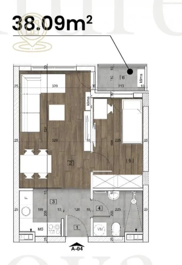 Prodaja, garsonjera, 29m², Telep, Novi Sad Sve Podlokacije