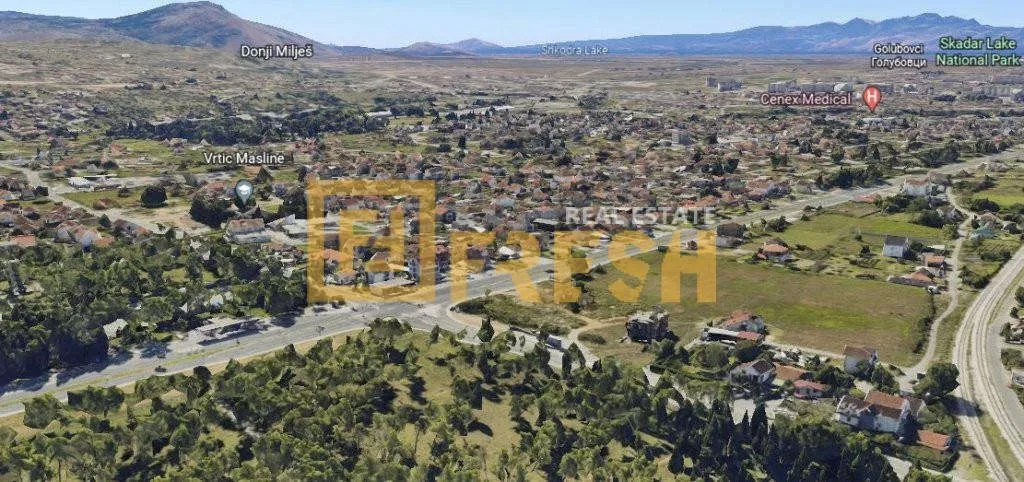 Prodaja, plac, 1400m², Masline, Podgorica
