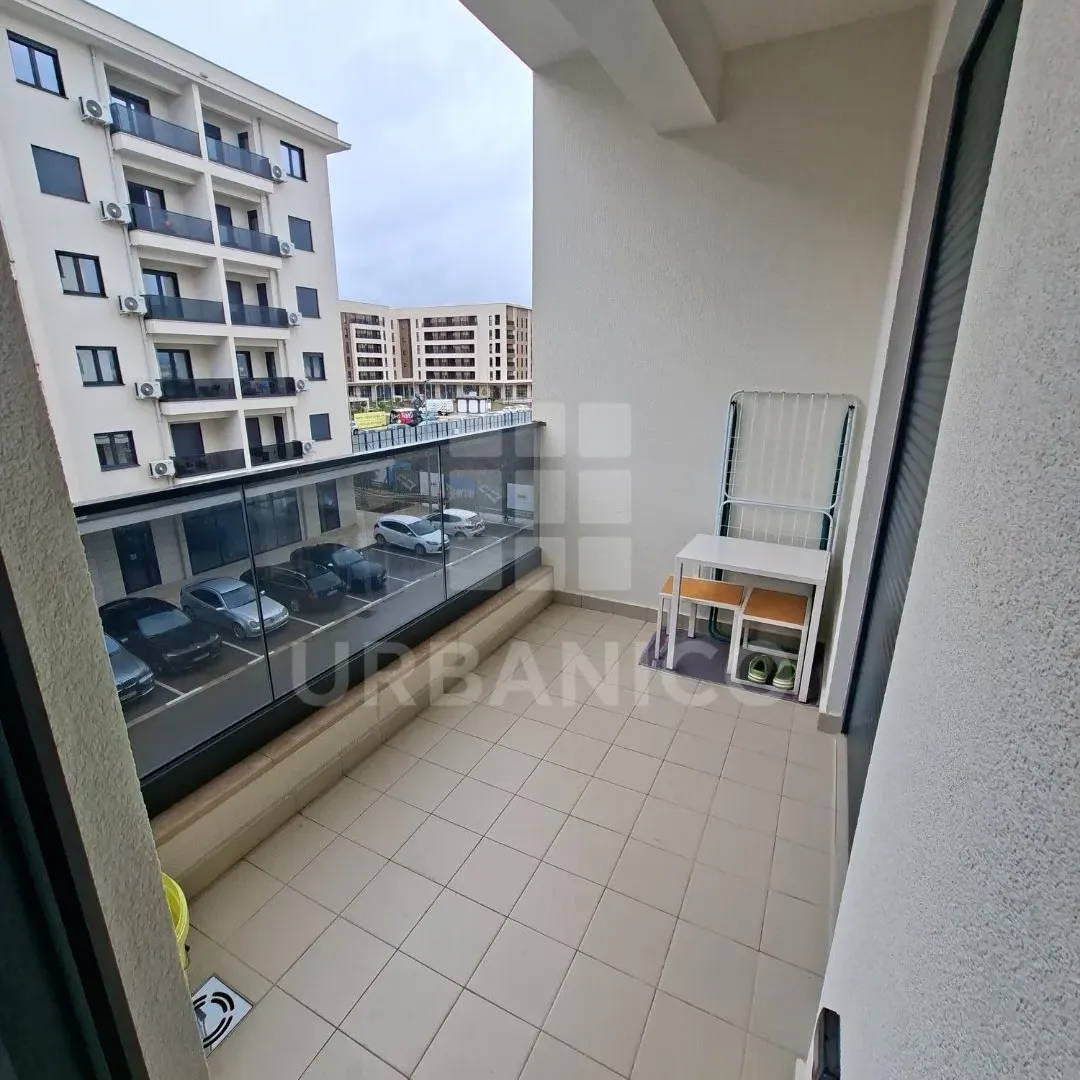 Izdavanje, jednosoban stan, 47m², City Kvart, Podgorica