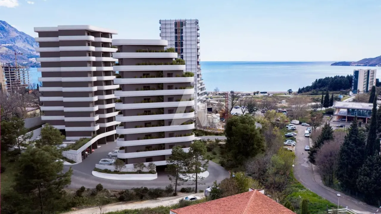 Sale, two bedroom apartment, 72m², Bečići, Budva