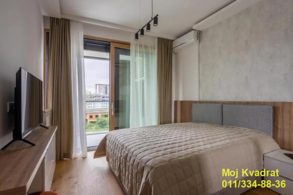 Izdavanje, dvosoban stan, 55m², Novi Beograd Blok 65, Novi Beograd Sve Podlokacije