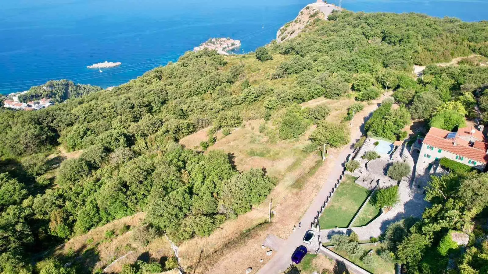 Sale, land lot, 613m², Blizikuće, Budva