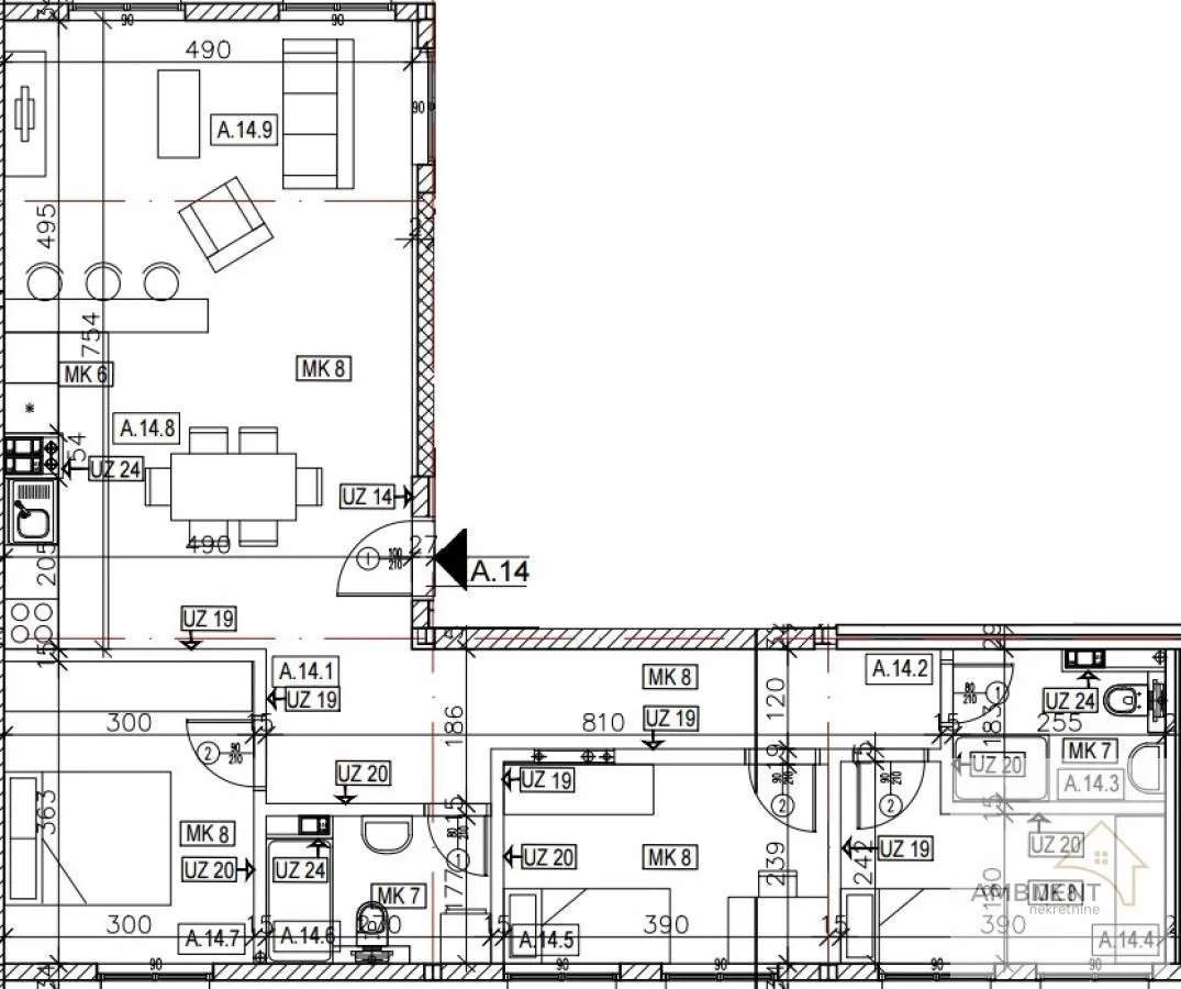 Prodaja, trosoban stan, 84m², Novi Banovci, Stara Pazova