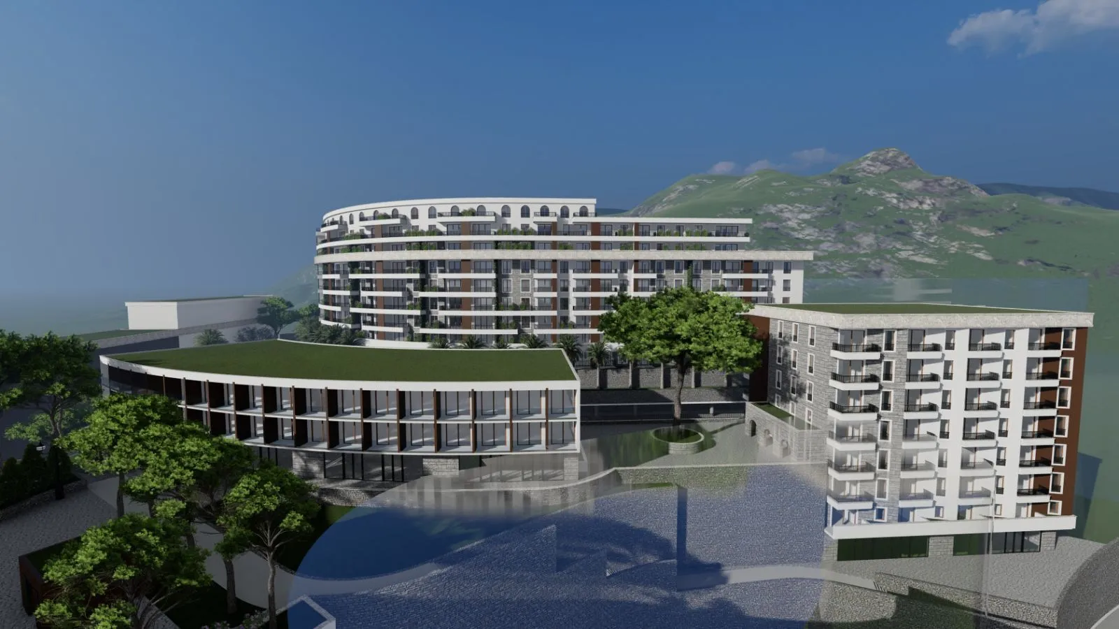 Sale, one bedroom apartment, 47m², Bečići, Budva