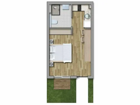 Prodaja, stan, 26m², Kavač, Kotor - image 13