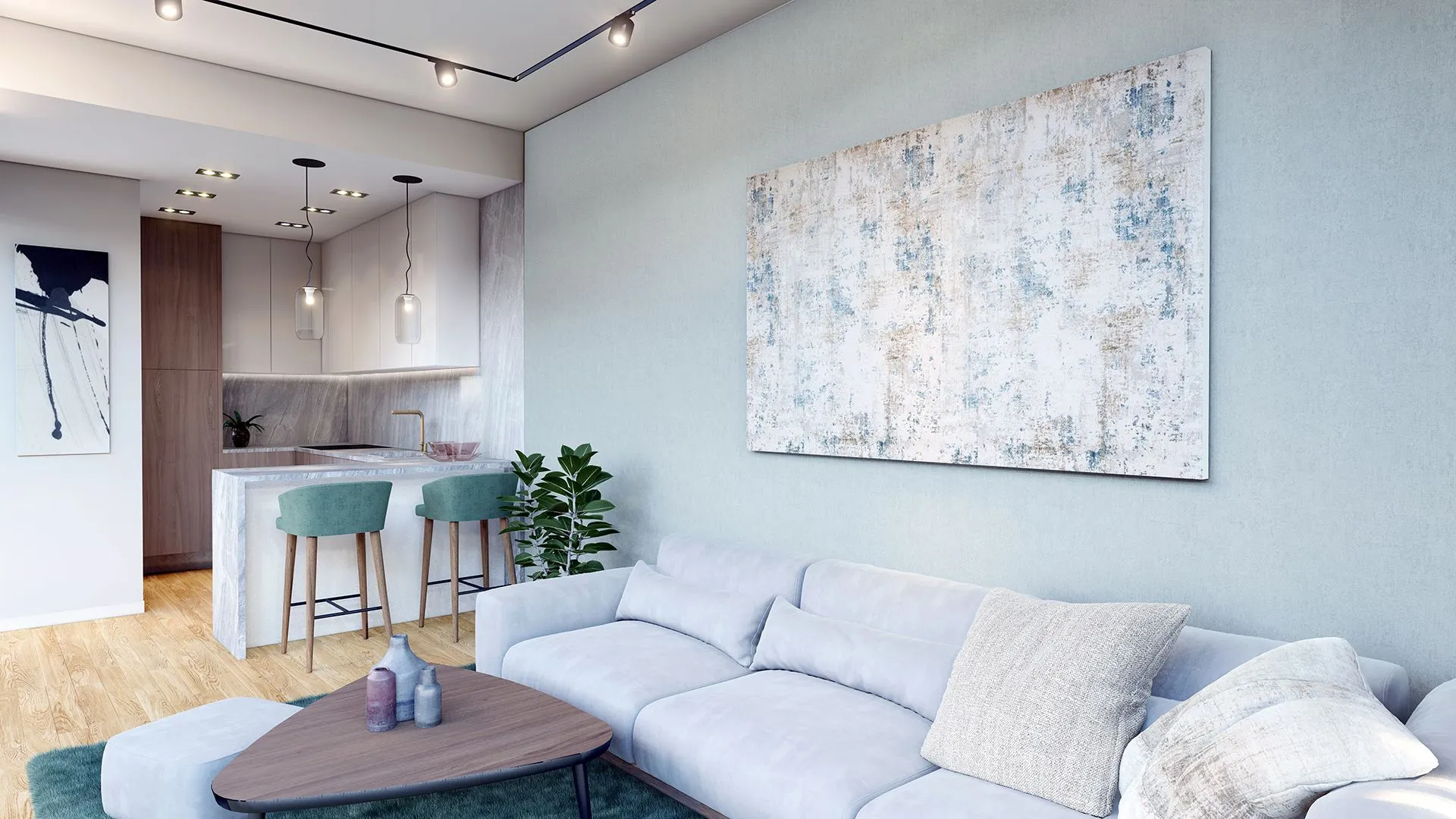 Verde Village Studio Kitchen