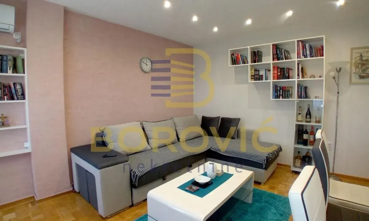 Rent, two bedroom apartment, 59m², Novi Beograd Blok 45, Novi Beograd Sve Podlokacije