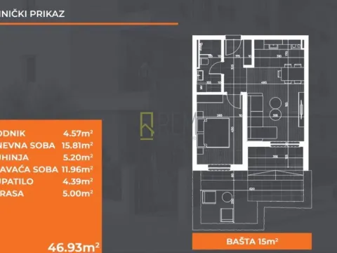 Prodaja, jednosoban stan, 47m², Donja Gorica, Podgorica - image 10
