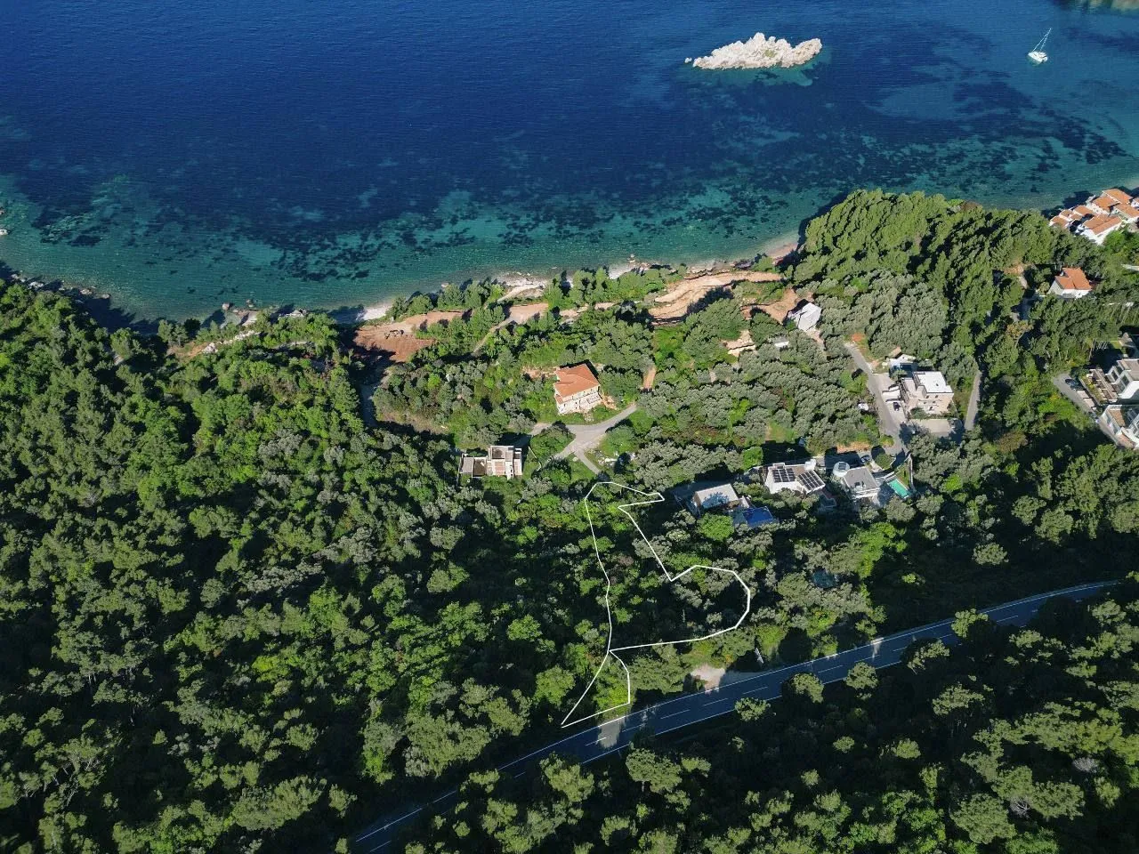 Prodaja, plac, 2390m², Sveti Stefan, Budva