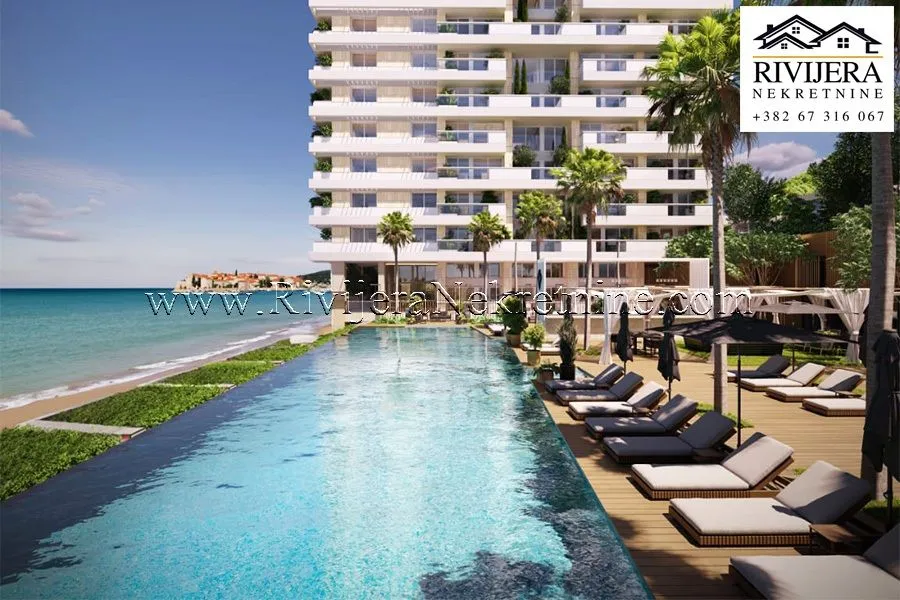 Sale, two bedroom apartment, 50m², Centar, Budva